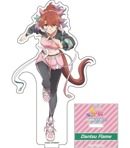 Dantsu Flame Acrylic Figure Stand with Base — Umamusume: Pretty Derby – Beginning of a New Era (Penguin Parade) 15cm