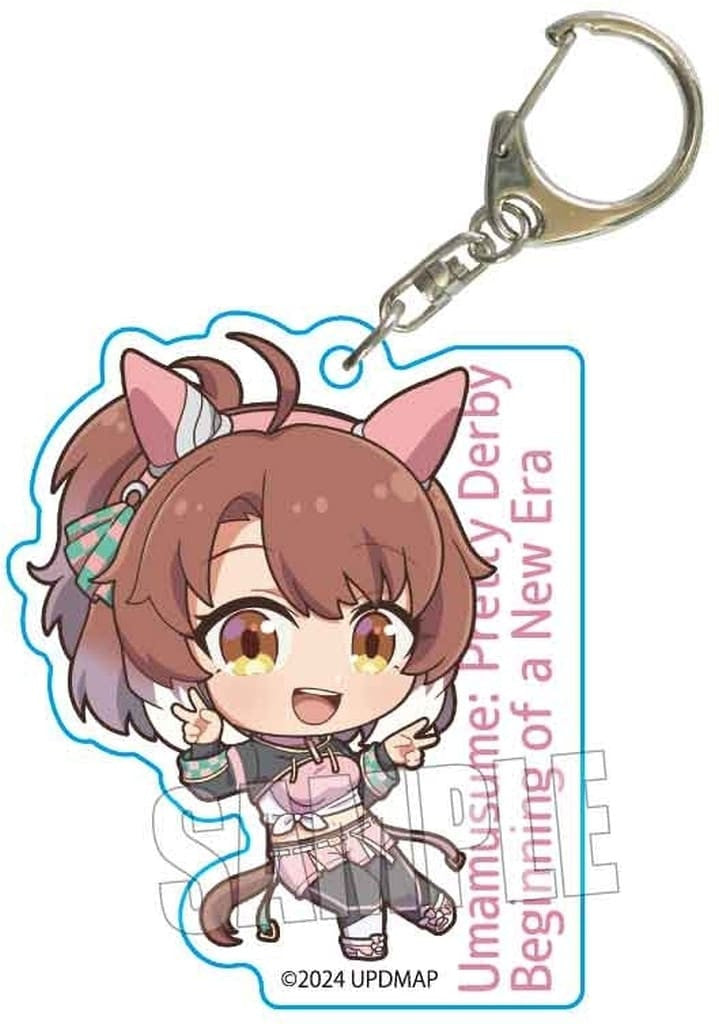 Dantsu Flame Acrylic Keychain Pukasshu - Umamusume: Pretty Derby – Beginning of a New Era (Bellhouse, ~5.6cm)