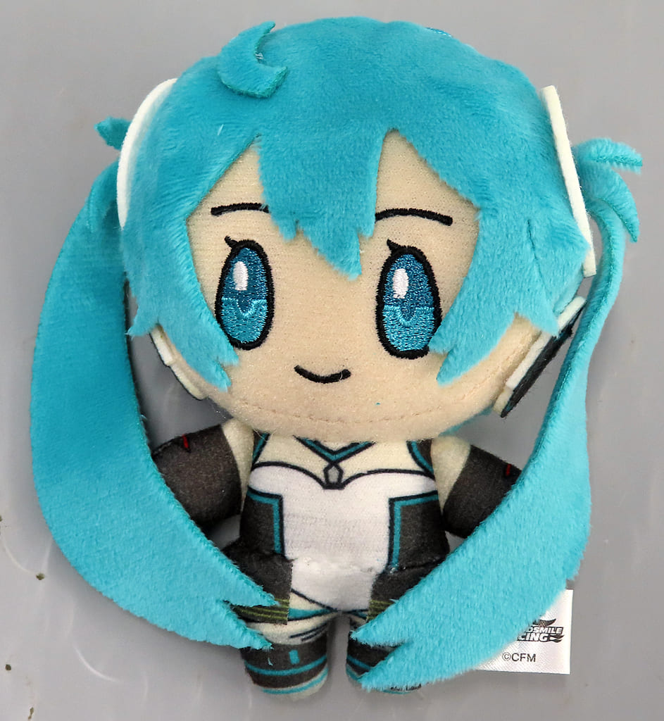 Hatsune Miku Racing ver. (2011) Mini Mascot Keychain — Hatsune Miku GT PROJECT 15th ANNIVERSARY! Lottery Prize B (Maker: Jyurokuhoui)