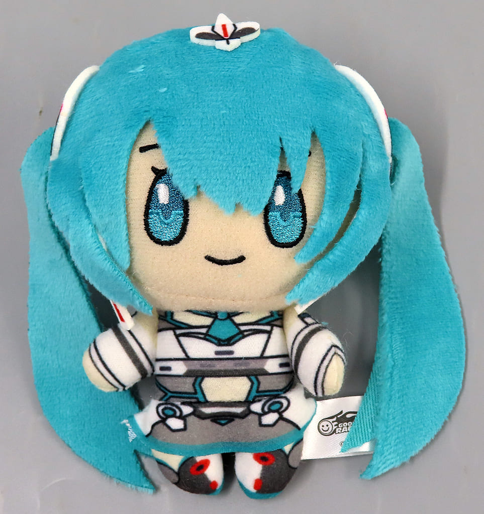 Hatsune Miku Racing ver. (2012) Mini Mascot Keychain - Hatsune Miku GT PROJECT 15th ANNIVERSARY Lottery Prize B (Approx. 100mm, Pre-owned) - Jurokuhoi