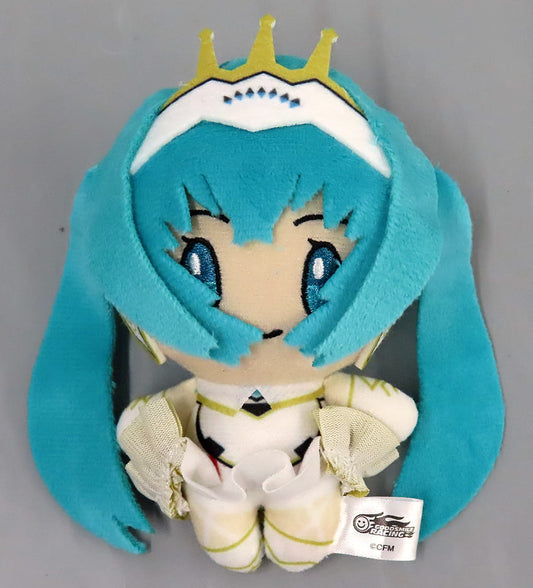 Hatsune Miku Racing ver. (2015) Mini Mascot Keychain — Hatsune Miku GT PROJECT 15th ANNIVERSARY! Kuji B Prize (Maker: Jurokuhoui)
