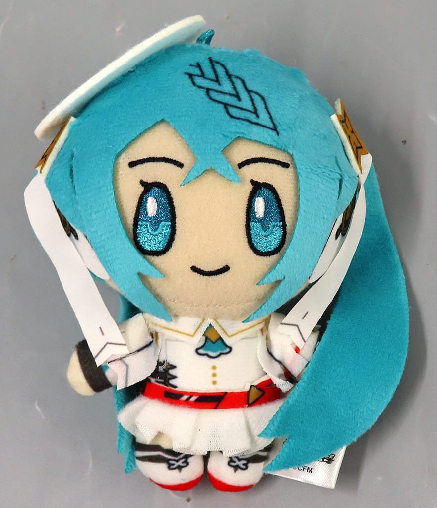 Hatsune Miku Racing ver. (2023) Mini Mascot Keychain - Hatsune Miku GT PROJECT 15th ANNIVERSARY! Kuji B Prize (Jurokuhoei)