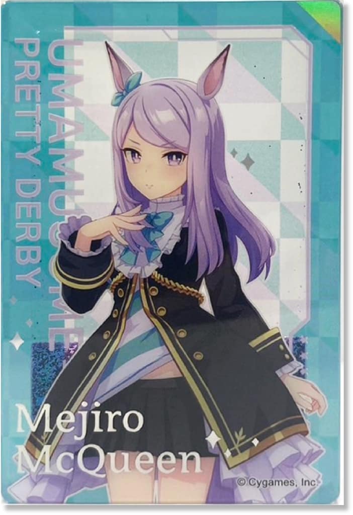 Mejiro McQueen Glitter Acrylic Block - Umamusume Pretty Derby (Tapioca, 85×55×10mm / Small Acrylic Display)