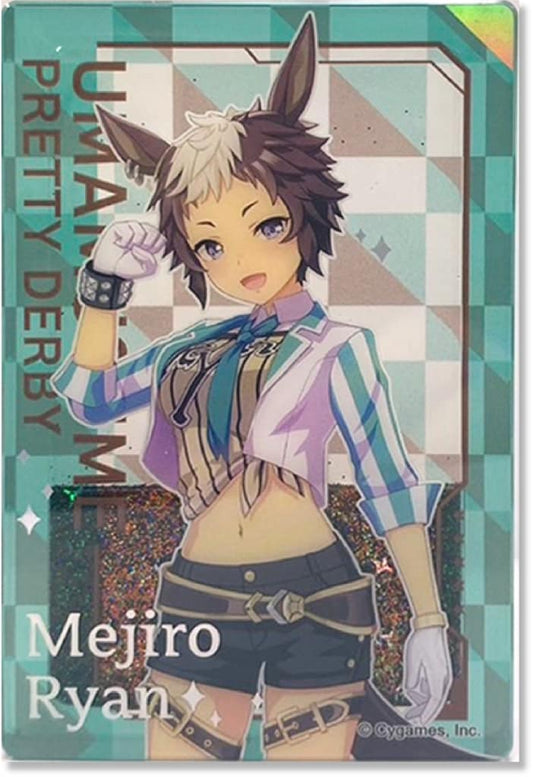 Mejiro Ryan Glitter Acrylic Block - Umamusume Pretty Derby (Tapioca) 85×55×10mm