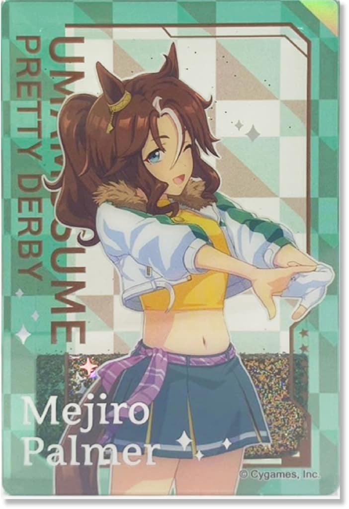 Mejiro Palmer Glitter Acrylic Block - Umamusume Pretty Derby (Tapioca) 85×55×10mm - Pre-owned