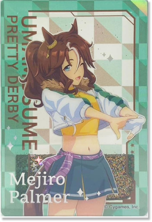 Mejiro Palmer Glitter Acrylic Block - Umamusume Pretty Derby (Tapioca) 85×55×10mm - Pre-owned