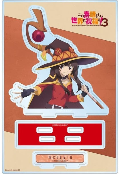 Megumin Parts Included BIG Acrylic Stand KonoSuba 3