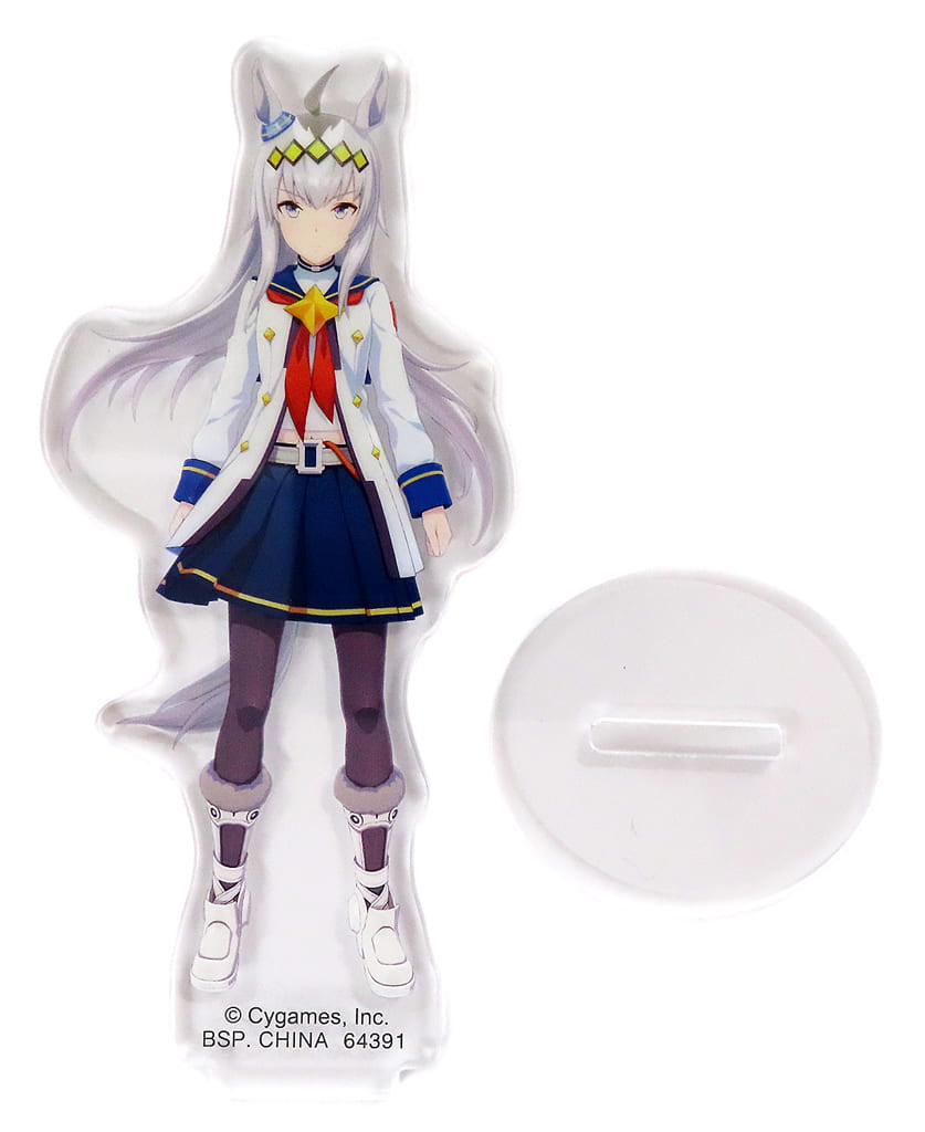 Oguri Cap Acrylic Stand - Ichiban Kuji Umamusume Pretty Derby 9th Series E Prize (BANDAI SPIRITS) — ~9–10cm Pre-owned