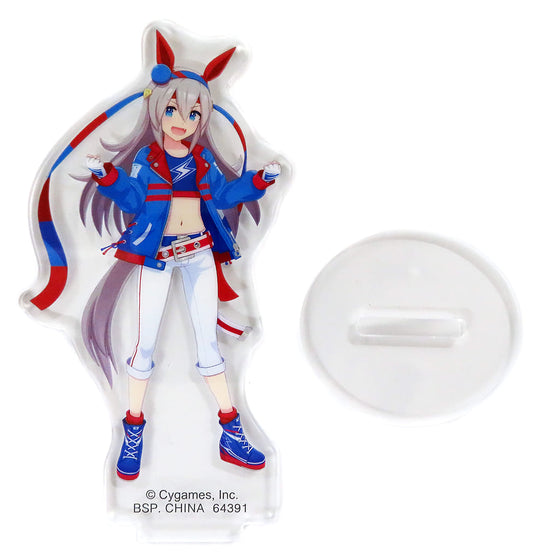 Tamamo Cross Acrylic Stand - Ichiban Kuji Umamusume Pretty Derby 9th Edition E Prize (BANDAI SPIRITS) - Approx. 9–10 cm (Used)