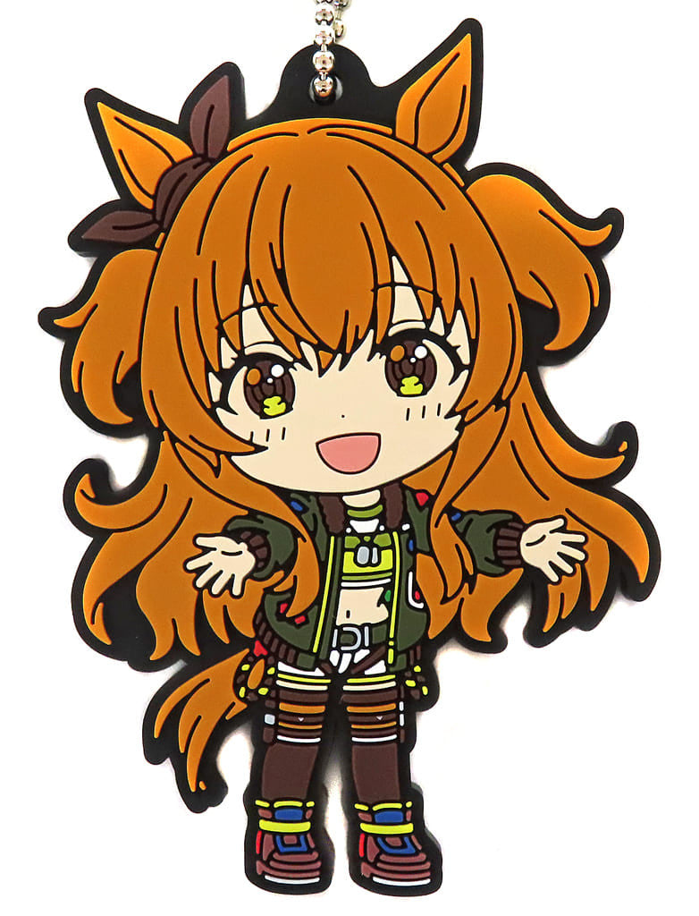 Mayano Top Gun Rubber Charm - Ichiban Kuji Uma Musume Pretty Derby 9th Edition H Prize (Approx. 7cm) - BANDAI SPIRITS