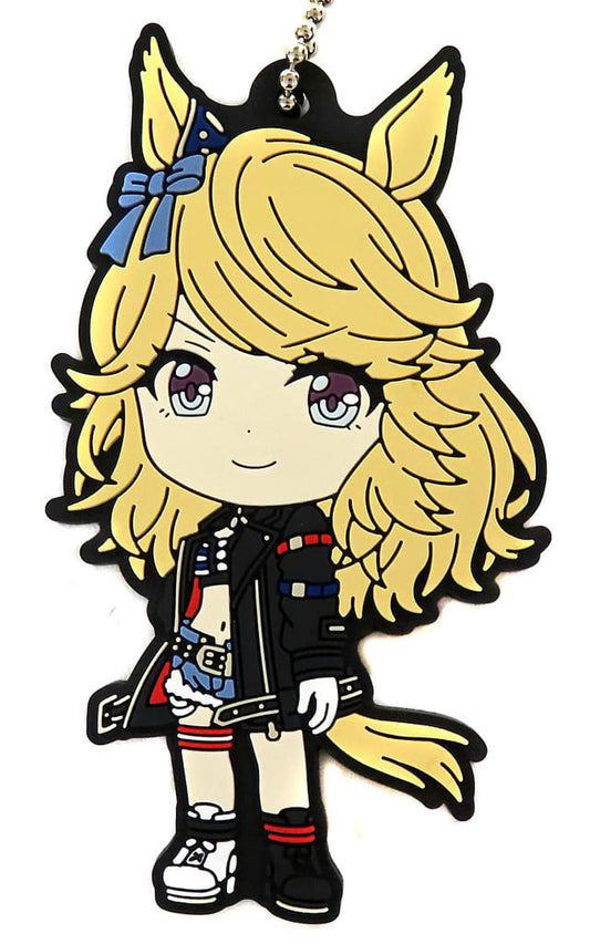 Gold City Rubber Charm - Ichiban Kuji Uma Musume Pretty Derby 9th Series H Prize (Approx. 7cm) BANDAI SPIRITS - Pre-owned