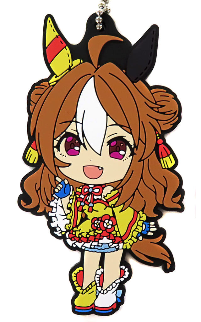 Copano Rickey Rubber Charm - Ichiban Kuji Uma Musume Pretty Derby 9th Edition H Prize (Approx. 7cm) - BANDAI SPIRITS