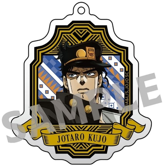 Jotaro Kujo Acrylic Keychain (RE) - JoJo's Bizarre Adventure Stardust Crusaders | Medicos Entertainment - Approx. 70 mm (Pre-owned), No. 1
