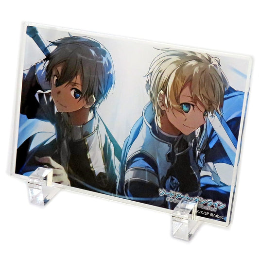 Kirito & Eugeo Acrylic Panel Sword Art Online 15th Anniversary Lottery B-10