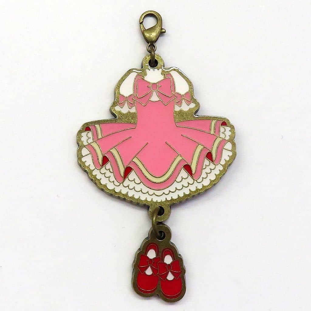 Cardcaptor Sakura Costume Charm Collection - Complete 8-Piece Set CLAMP Exhibition Goods (Approx. 7.7 x 4.4 cm) Pre-owned