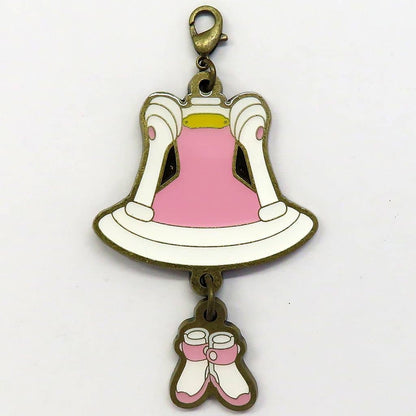 Cardcaptor Sakura Costume Charm Collection - Complete 8-Piece Set CLAMP Exhibition Goods (Approx. 7.7 x 4.4 cm) Pre-owned