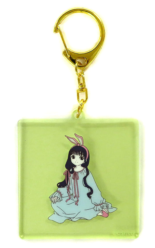 Tomoyo Acrylic Keychain - Cardcaptor Sakura CLAMP Exhibition Goods - Approx. 6 cm (Pre-owned)