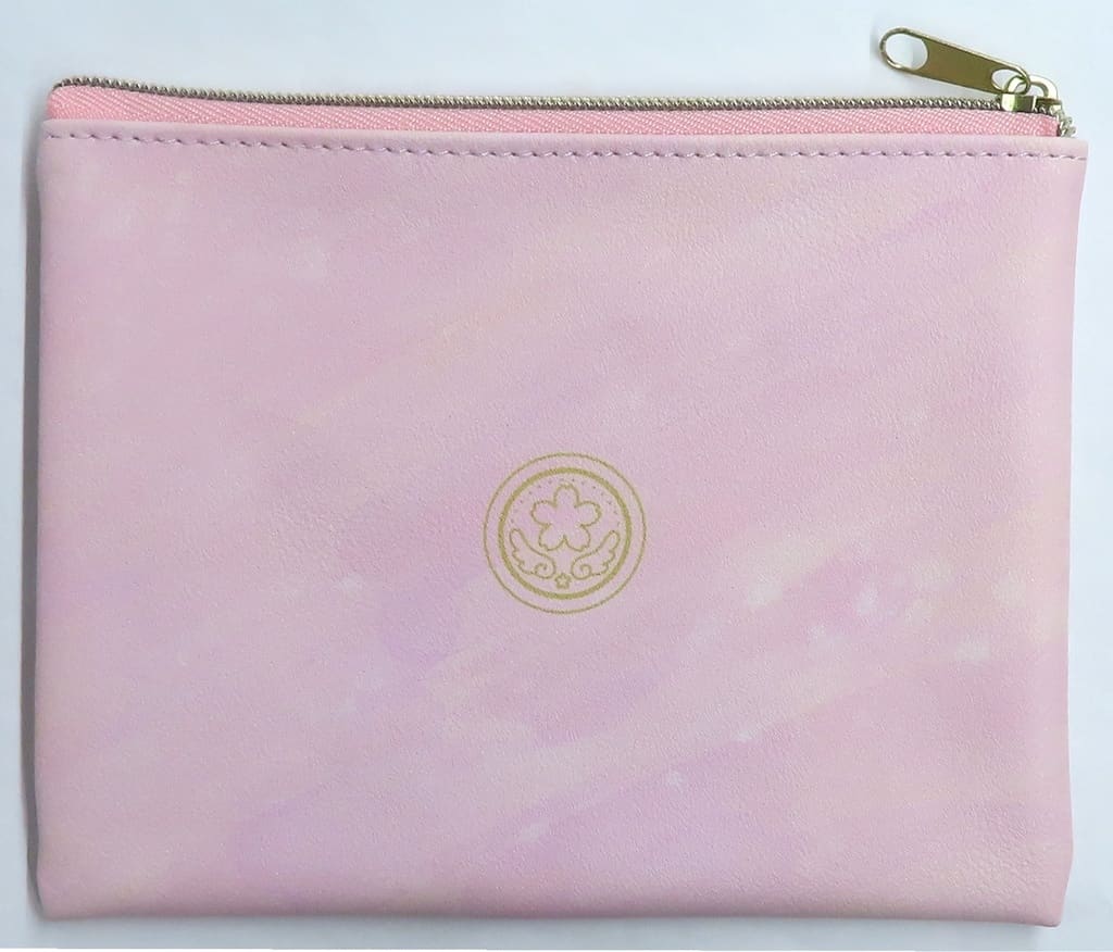 Cerberus Flat Faux-Leather Pouch - Cardcaptor Sakura CLAMP Exhibition Goods (Sol International, Approx. 18.2 cm)