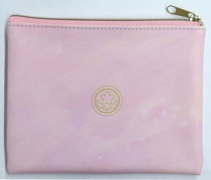 Cerberus Flat Faux-Leather Pouch - Cardcaptor Sakura CLAMP Exhibition Goods (Sol International, Approx. 18.2 cm)