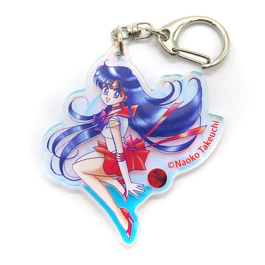Rei Hino / Sailor Mars Acrylic Keychain - Sailor Moon Rezohne ART WORKS 1991–2023 Commemorative Exhibition (Approx. 65 mm) - Dainippon Printing