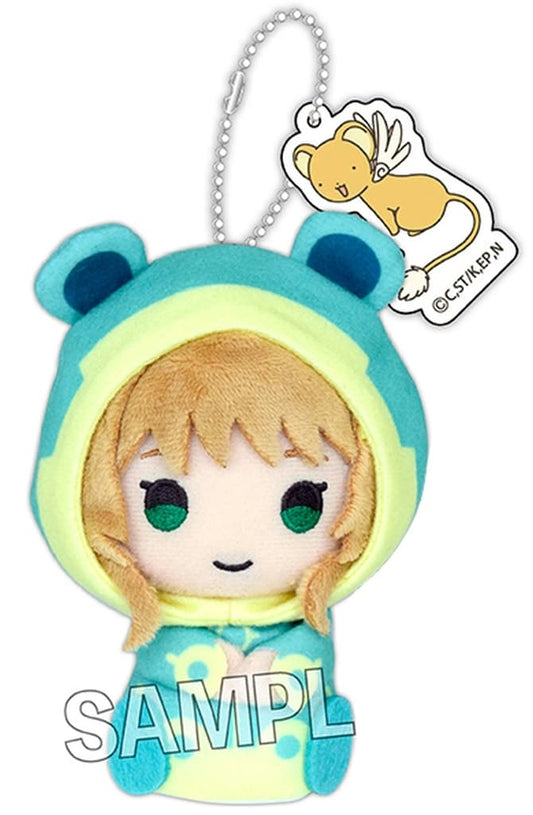 Sakura Kinomoto (Frog Raincoat Ver.) Finger Puppet Keychain - Cardcaptor Sakura: Clear Card Arc - PROOF - Approx. 110 mm - Pre-owned
