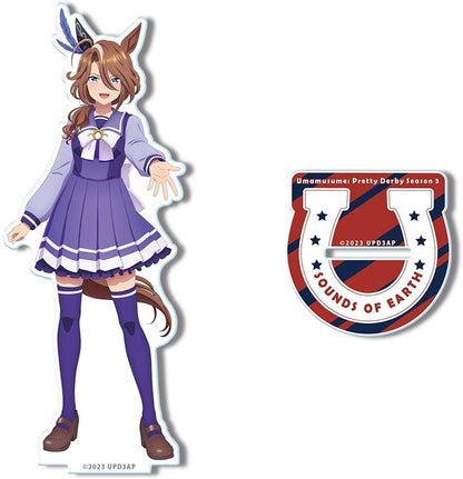 Sounds of Earth Acrylic Stand - Umamusume Pretty Derby Season 3 - Design 05 (School Uniform ver.) Licensed by License Agent - 120×150mm