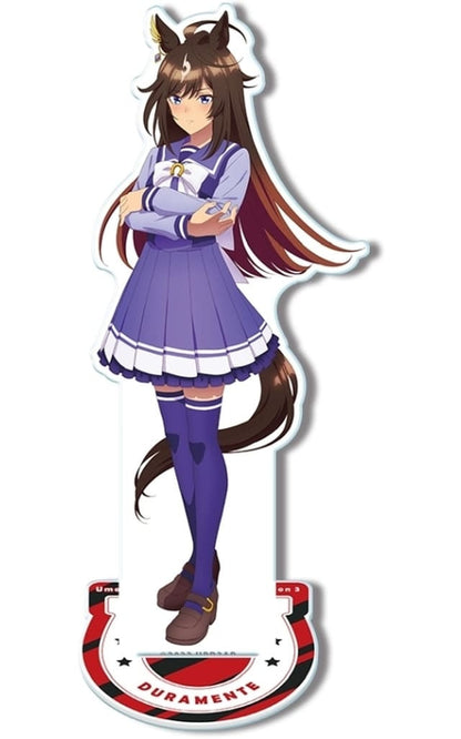 Duramente Acrylic Stand (Uniform ver., Design 06) — Umamusume Pretty Derby Season 3 — License Agent — 120×150×3mm