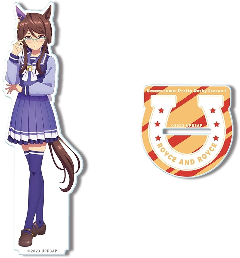Royce and Royce Acrylic Stand (Design 09 - Uniform ver.) — Umamusume Pretty Derby Season 3 | License Agent