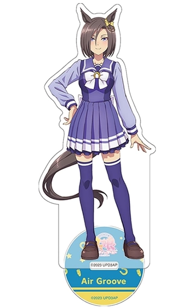 Air Groove Acrylic Figure Stand (Drawn Illustration) - Umamusume Pretty Derby Season 3 — Penguin Parade — 150mm Acrylic Stand