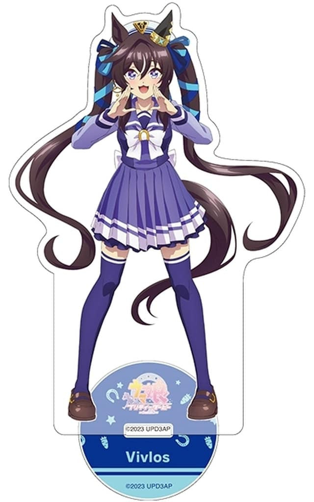 Vivlos Acrylic Figure Stand - Umamusume Pretty Derby Season 3 - Penguin Parade 150mm (Pre-owned)