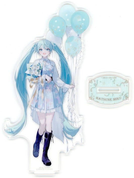 Hatsune Miku Acrylic Stand - Project SEKAI: Colorful Stage! feat. Hatsune Miku 4th Anniversary Gratitude Festival (Sega) Pre-owned