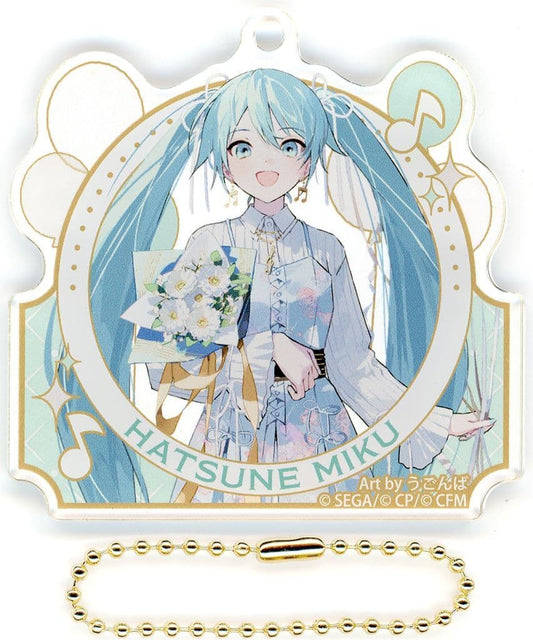 Hatsune Miku Acrylic Keychain Collection C - Project SEKAI COLORFUL STAGE! 4th Anniversary Gratitude Festival (Approx. 65 mm) Sega - Pre-owned