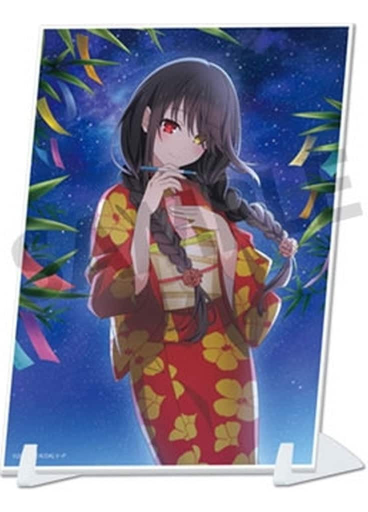 Kurumi Tokisaki A6 Acrylic Visual Plate - Date A Live V (Yukata ver., Used)