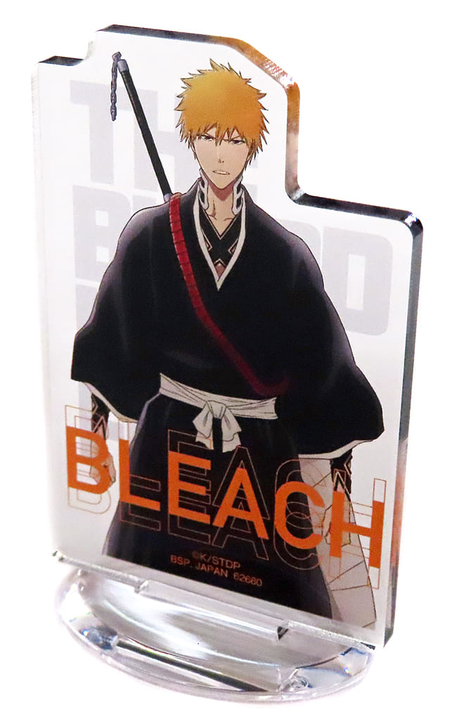 Ichigo Kurosaki Acrylic Stand - Ichiban Kuji BLEACH: Thousand-Year Blood War OP.2 E Prize (BANDAI SPIRITS) - Length Approx. 7 cm