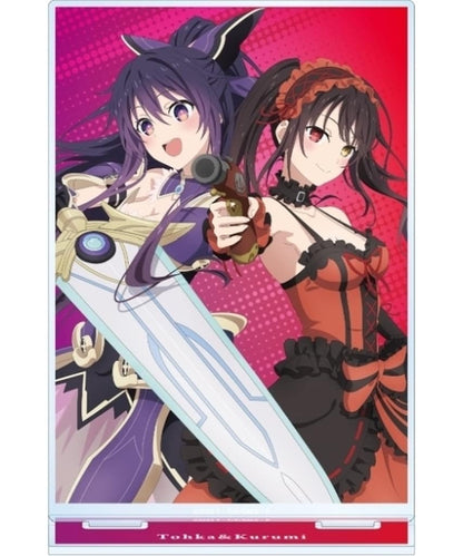 Togami Tohka & Kurumi Tokisaki Calendar Illustration BIG Acrylic Stand - Date A