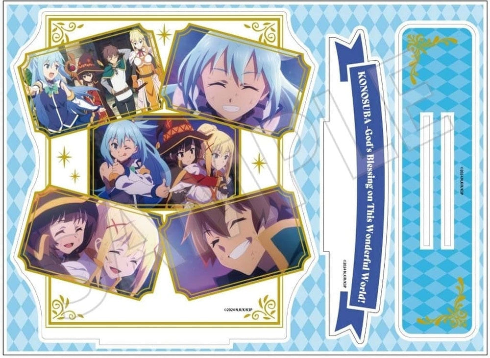 KonoSuba 3 Collection (Blue) Acrylic Stand Diorama