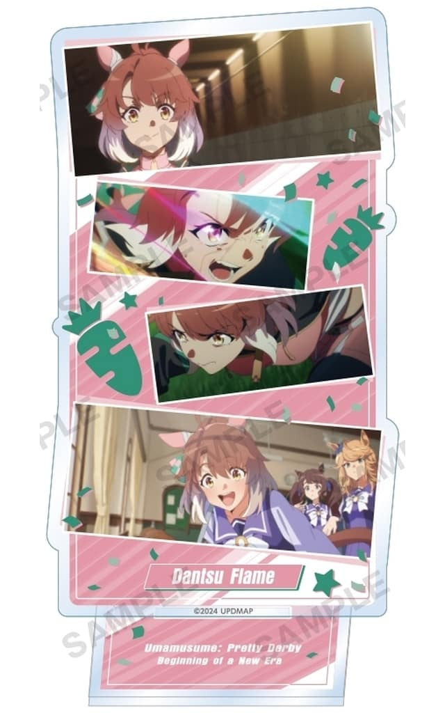 Dantsu Flame Acrylic Scene Stand - Umamusume: Pretty Derby – Beginning of a New Era (Bushiroad Creative) 85×140mm
