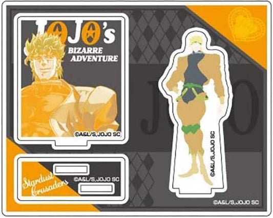 Dio Acrylic Stand - JoJo's Bizarre Adventure Part 3 Stardust Crusaders Colored Silhouette Acrylic Stand Collection (Approx. 100 x 125 x 3 mm, Pre-owned)