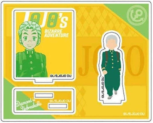 Koichi Hirose Acrylic Stand - JoJo's Bizarre Adventure Diamond Is Unbreakable Colored Silhouette Acrylic Stand Collection (Pre-owned, Approx. 100 x 125 x 3 mm) - Hase-Pro / Bandai