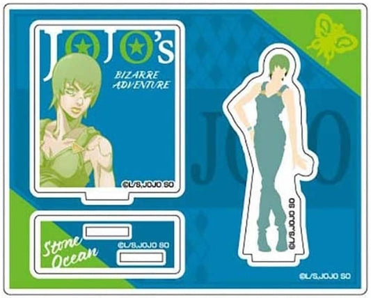 F.F. - JoJo's Bizarre Adventure Part 6 Stone Ocean Acrylic Stand Collection — Colored Silhouette Series (Approx. 100 x 125 x 3 mm) Hase-Pro / Bandai