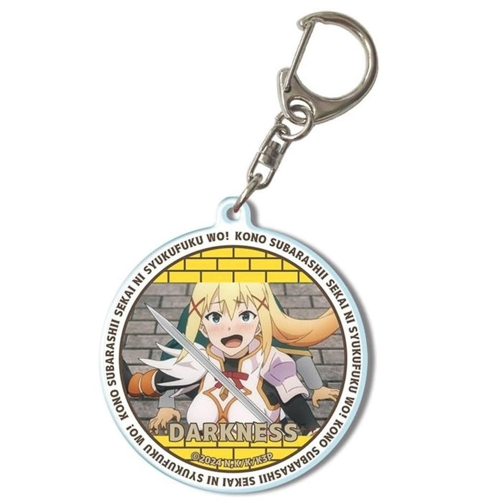 KonoSuba 3 Design 07 Darkness/A Acrylic Keychain