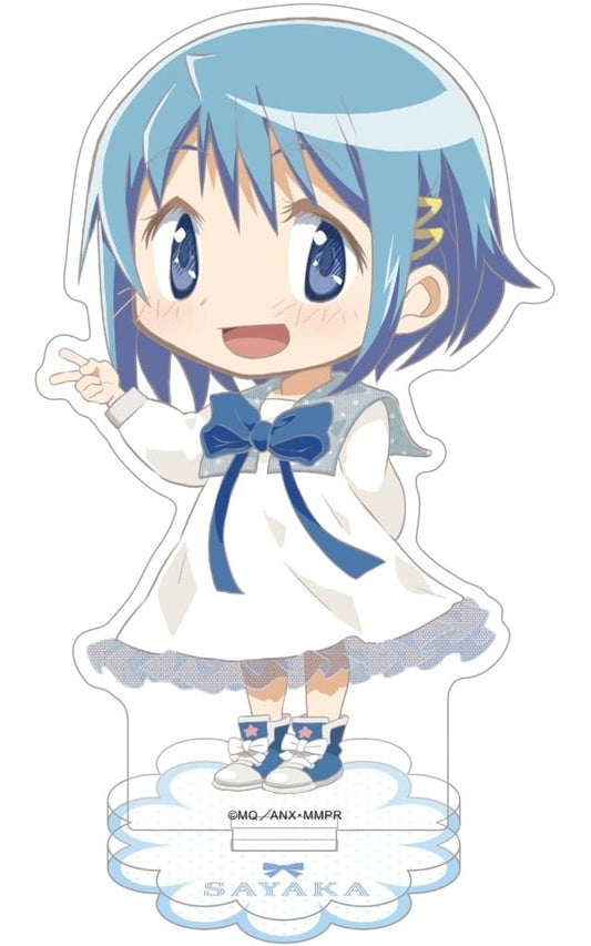 Sayaka Miki Acrylic Stand - Puella Magi Madoka Magica - Movic, Height Approx. 9 cm (Pre-owned) - One Piece