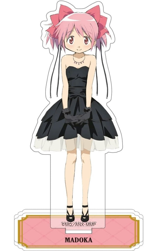 Madoka Kaname Acrylic Stand - Puella Magi Madoka Magica - Movic - Height Approx. 19 cm - Acrylic Figure Stand