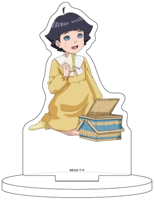 Himawari Uzumaki Picnic Ver. Acrylic Stand - Boruto: Naruto Next Generations (A3, Height Approx. 150 mm, Pre-owned), No. 13