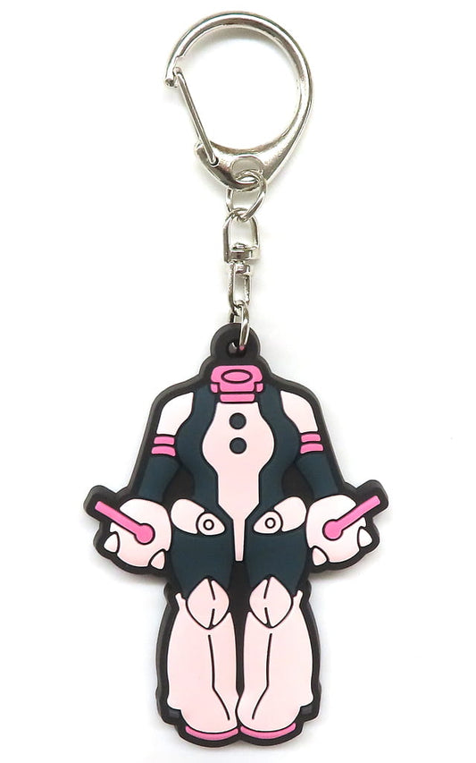 Ochaco Uraraka Rubber Keychain Collection from My Hero Academia: You're Next, TOHO Theater Merchandise, Approx. 4.3 x 11 cm