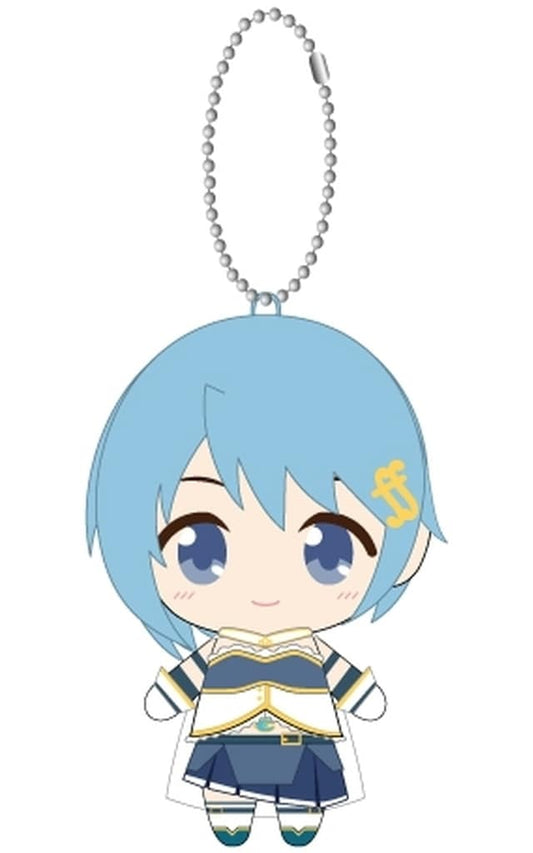 Sayaka Miki Chibi Plush Mascot - Puella Magi Madoka Magica - Approx. 120 mm - Bandai Namco Nui (Pre-owned)