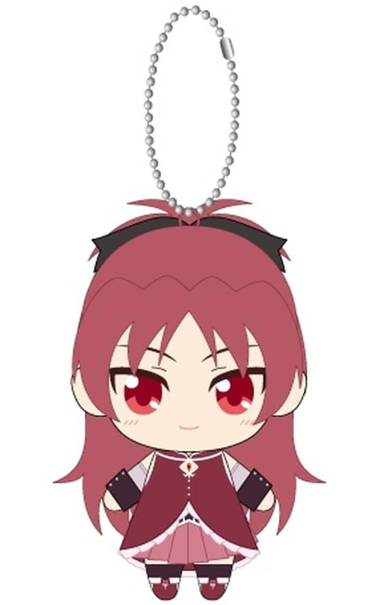 Kyoko Sakura Chibi Plush Mascot - Puella Magi Madoka Magica Movie Rebellion - Approx. 120 mm - Bandai Namco Nui (Pre-owned)