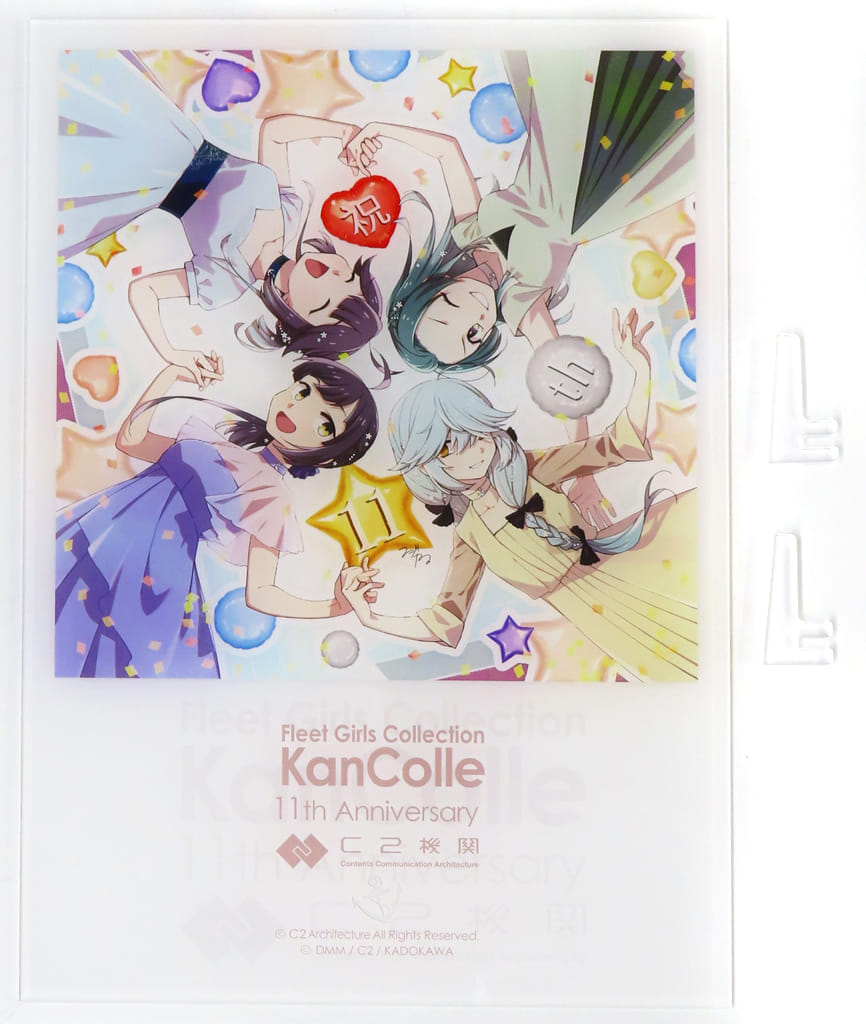 Kantai Collection 32nd Destroyer Division 11th Anniversary Acrylic Board
