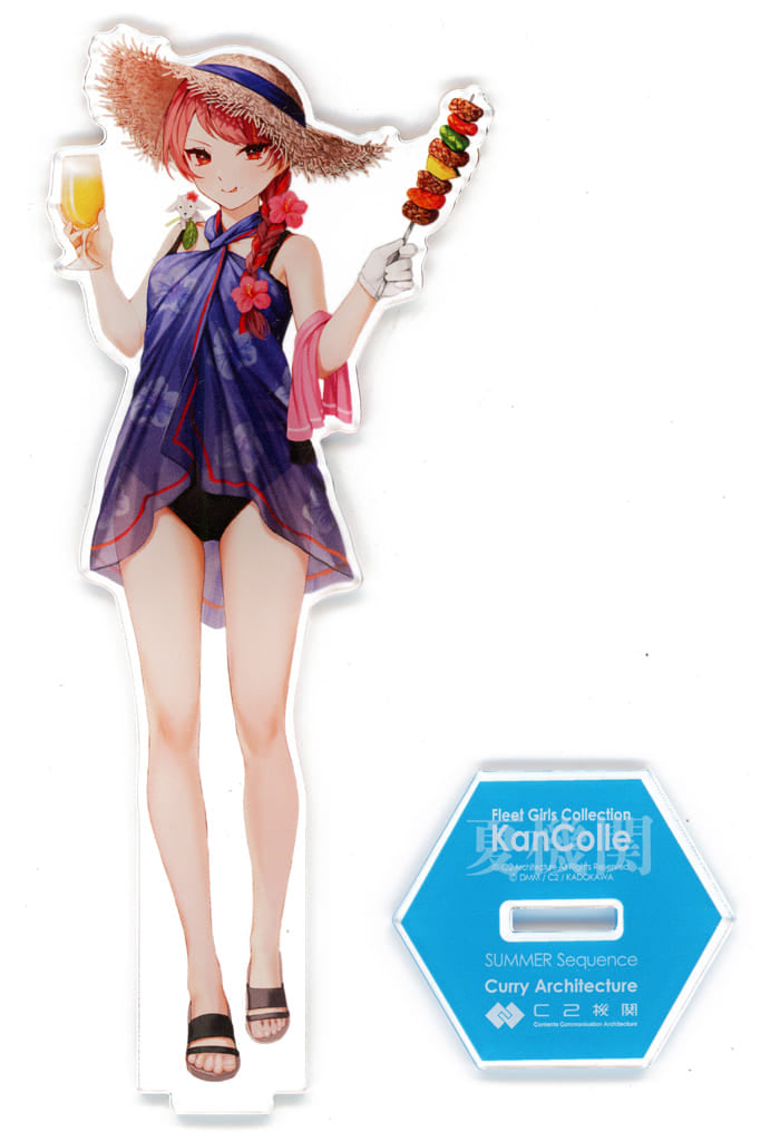 Nevada Kai Swimsuit Mode Acrylic Stand Set – KanColle