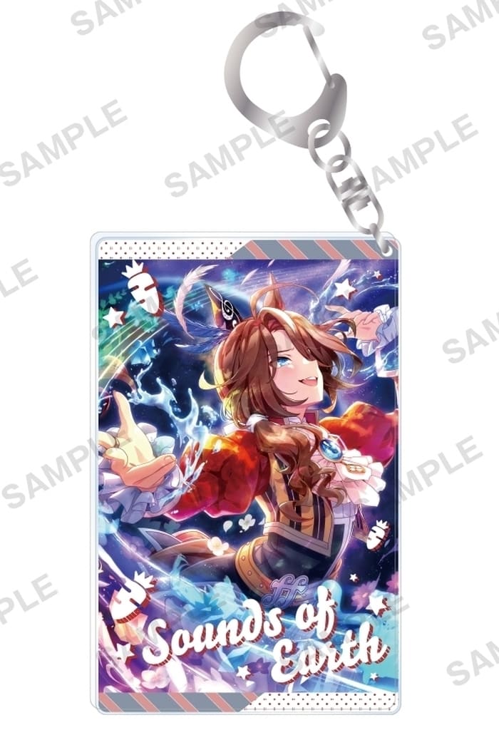 Umamusume Pretty Derby Chararium Acrylic Keyholder Vol.4 — Support Card Illustration Keychain (Approx. 55×86mm) by Bushiroad Creative
